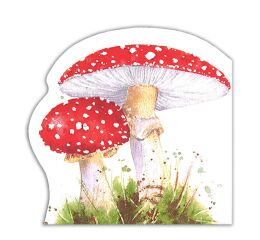 Ubrousky MAKI R (12ks) Painted Toadstool